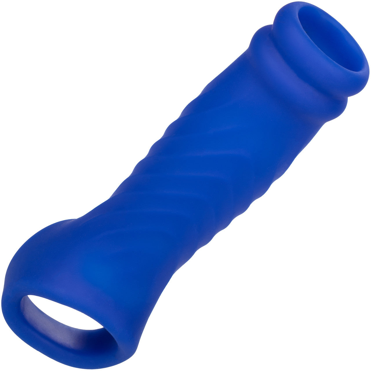 Admiral Liquid Silicone Wave Penis Extension By CalExotics - Blue Admiral Liquid Silicone Wave Penis Extension By CalExotics - Blue