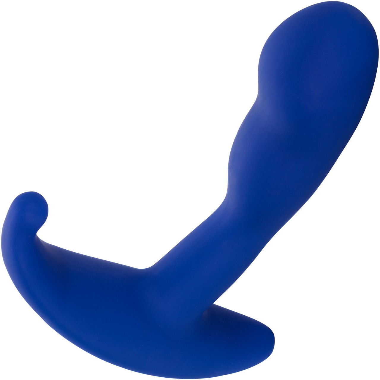 Admiral Advanced Prostate Rechargeable Vibrating Silicone Curved Probe By CalExotics - Blue