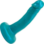 Small Realistic Bent Silicone Dildo By Vixen - Lagoon