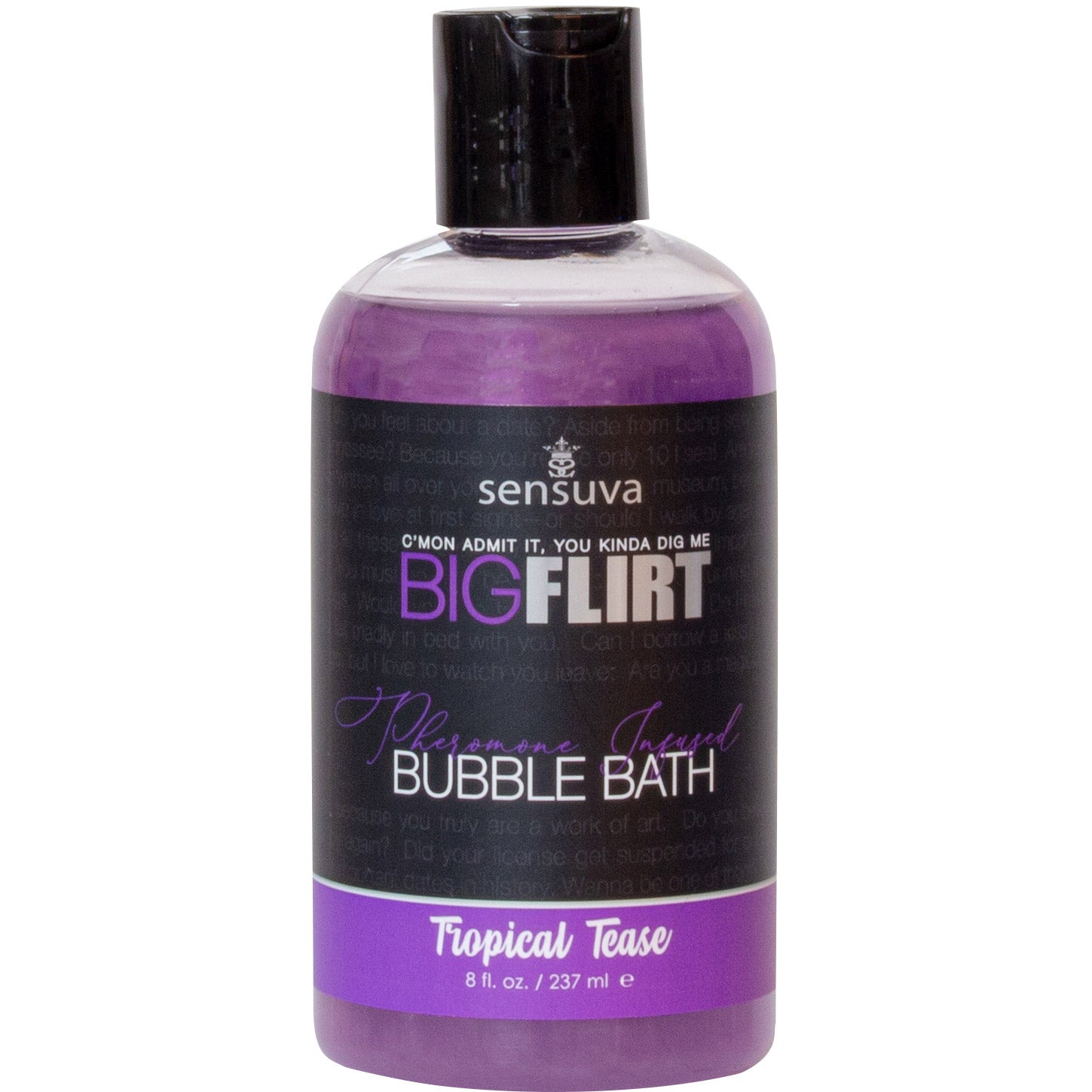 Big Flirt Pheromone Infused Bubble Bath By Sensuva 8 fl oz - Tropical Tease
