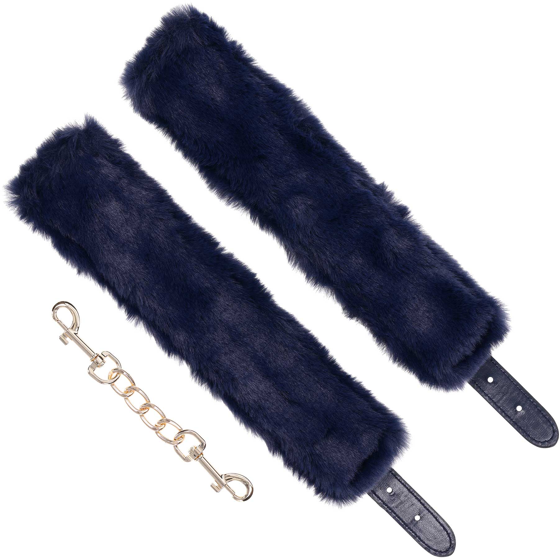 Sex & Mischief Cougar Fur Lined Handcuffs By Sportsheets