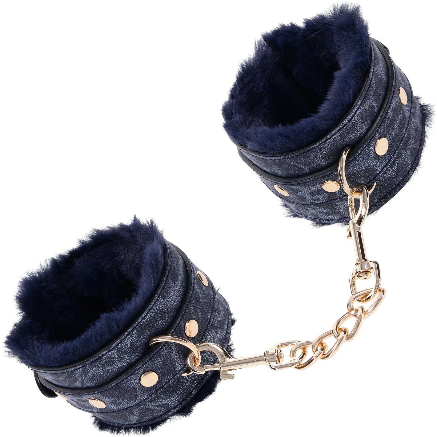 Sex & Mischief Cougar Fur Lined Handcuffs By Sportsheets