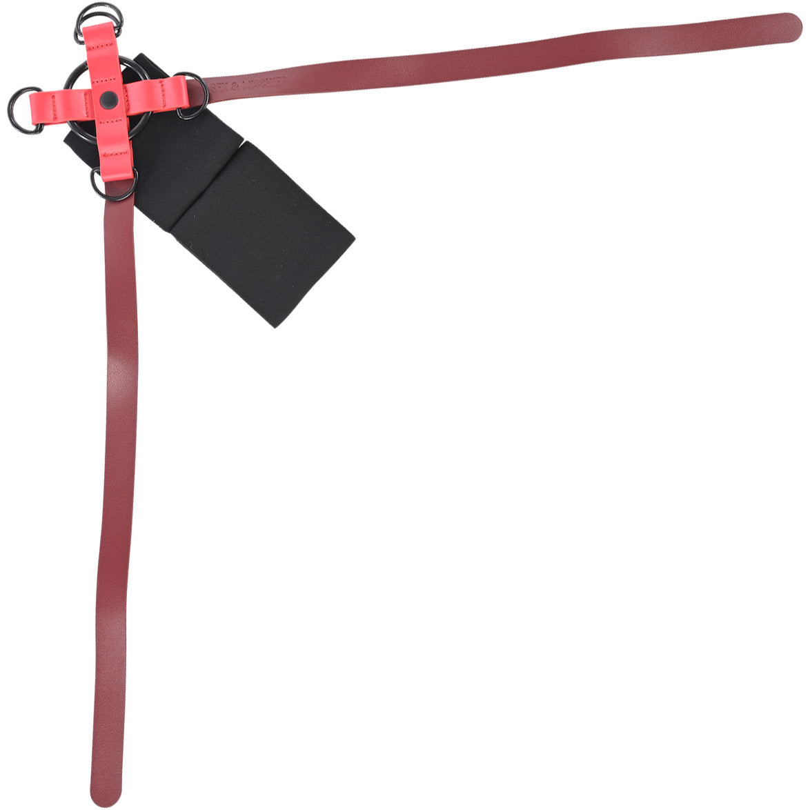 Sex & Mischief Ex's & Oh's Cross Cuffs By Sportsheets