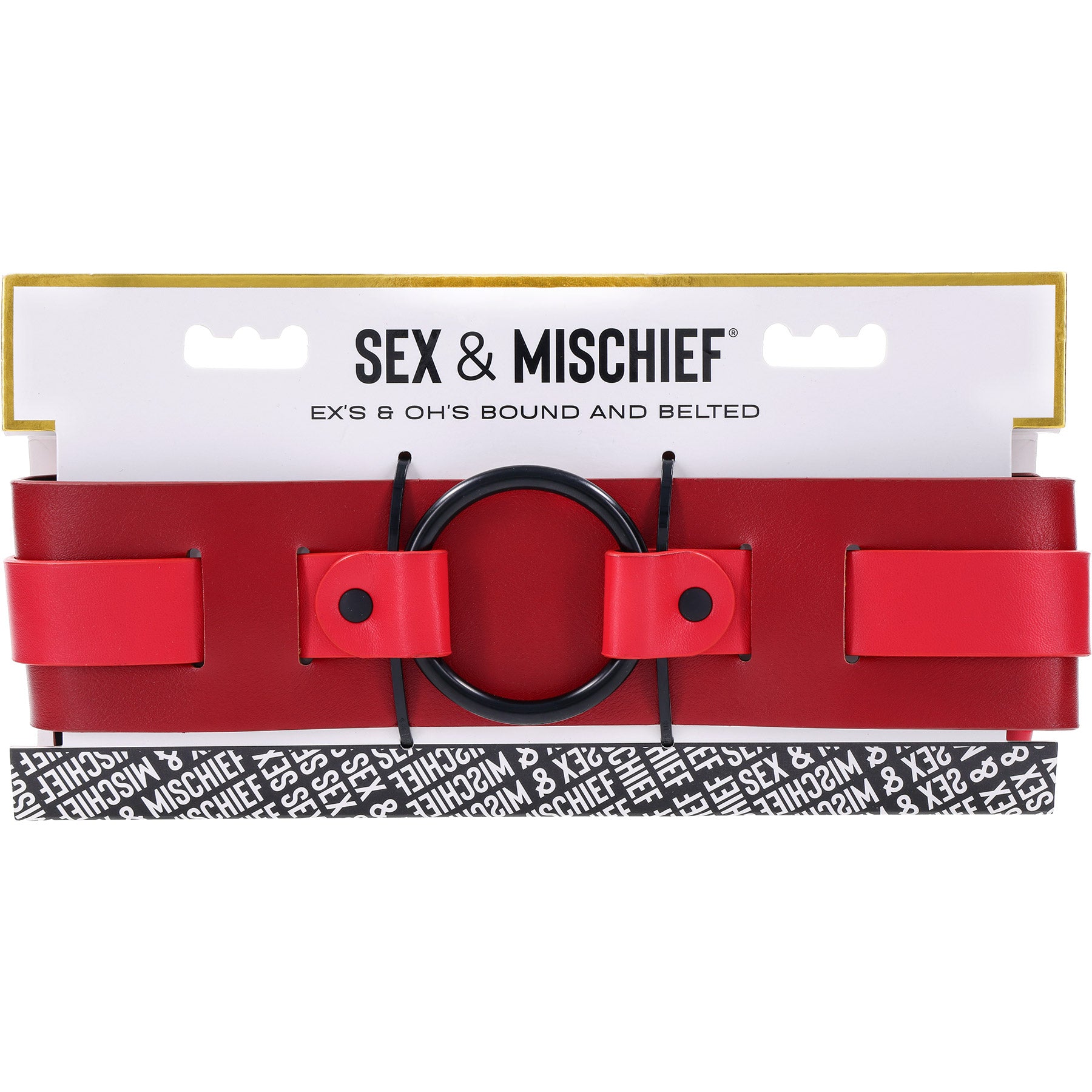 Sex & Mischief Ex's & Oh's Bound And Belted Restraint By Sportsheets