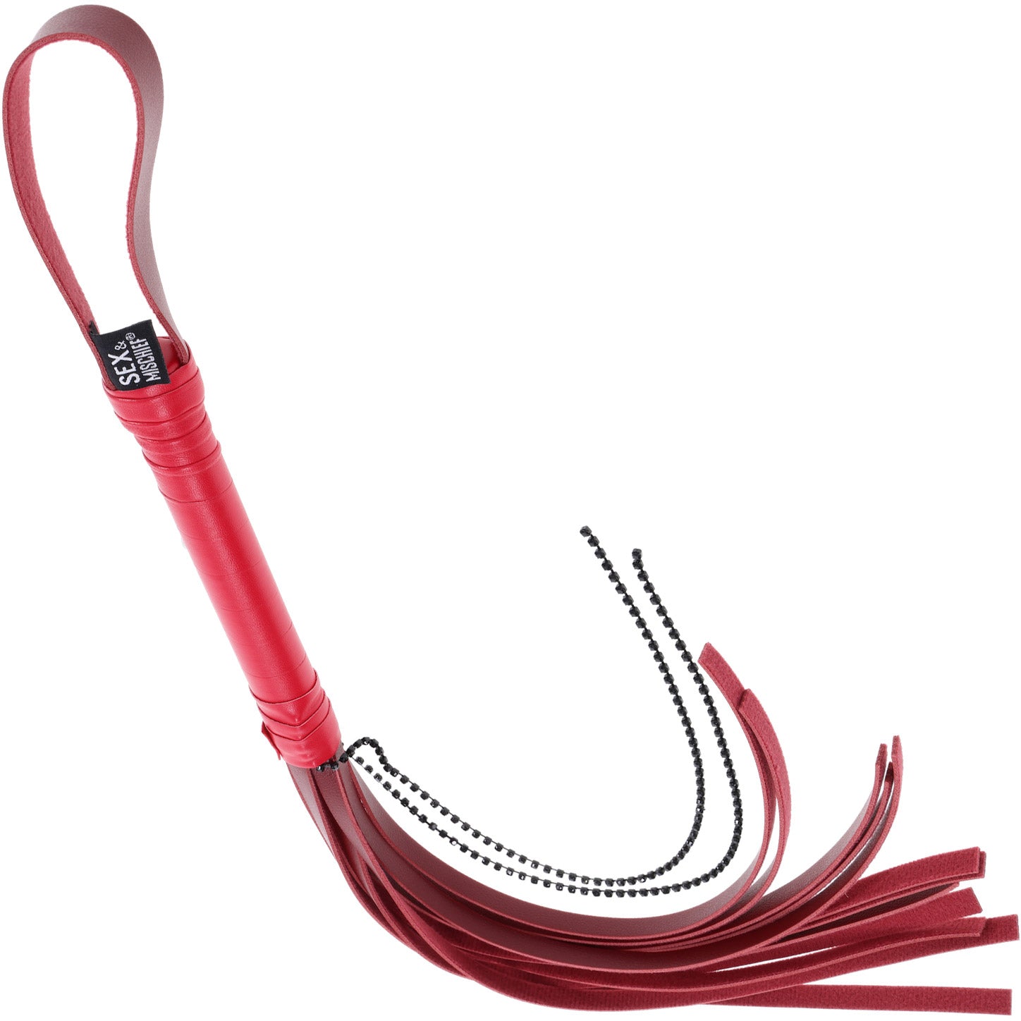 Sex & Mischief Ex's & Oh's Crystal Flogger By Sportsheets