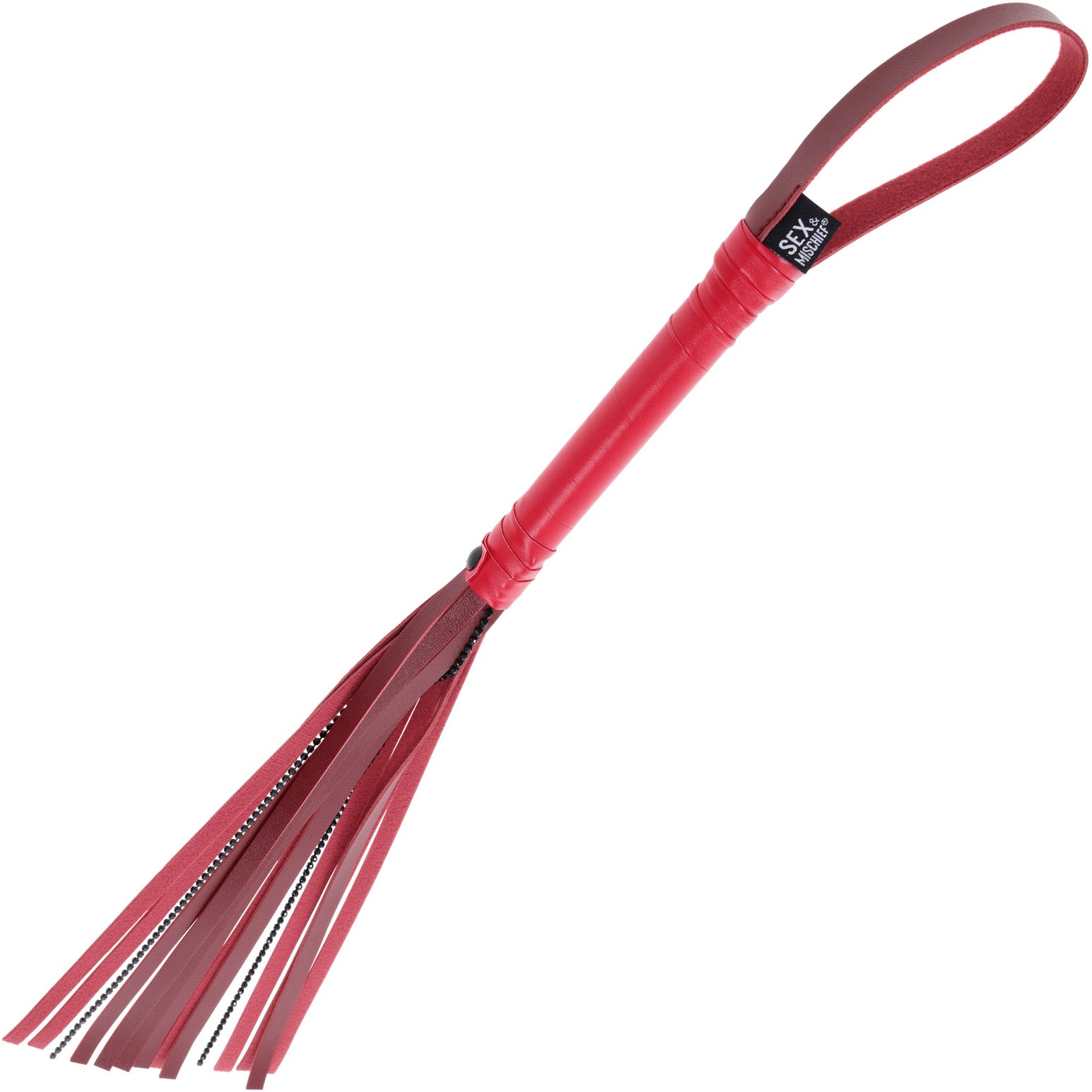 Sex & Mischief Ex's & Oh's Crystal Flogger By Sportsheets