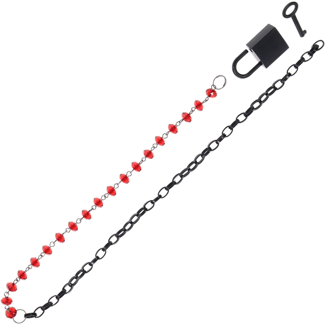 Sex & Mischief Ex's & Oh's Crystal Day Collar By Sportsheets