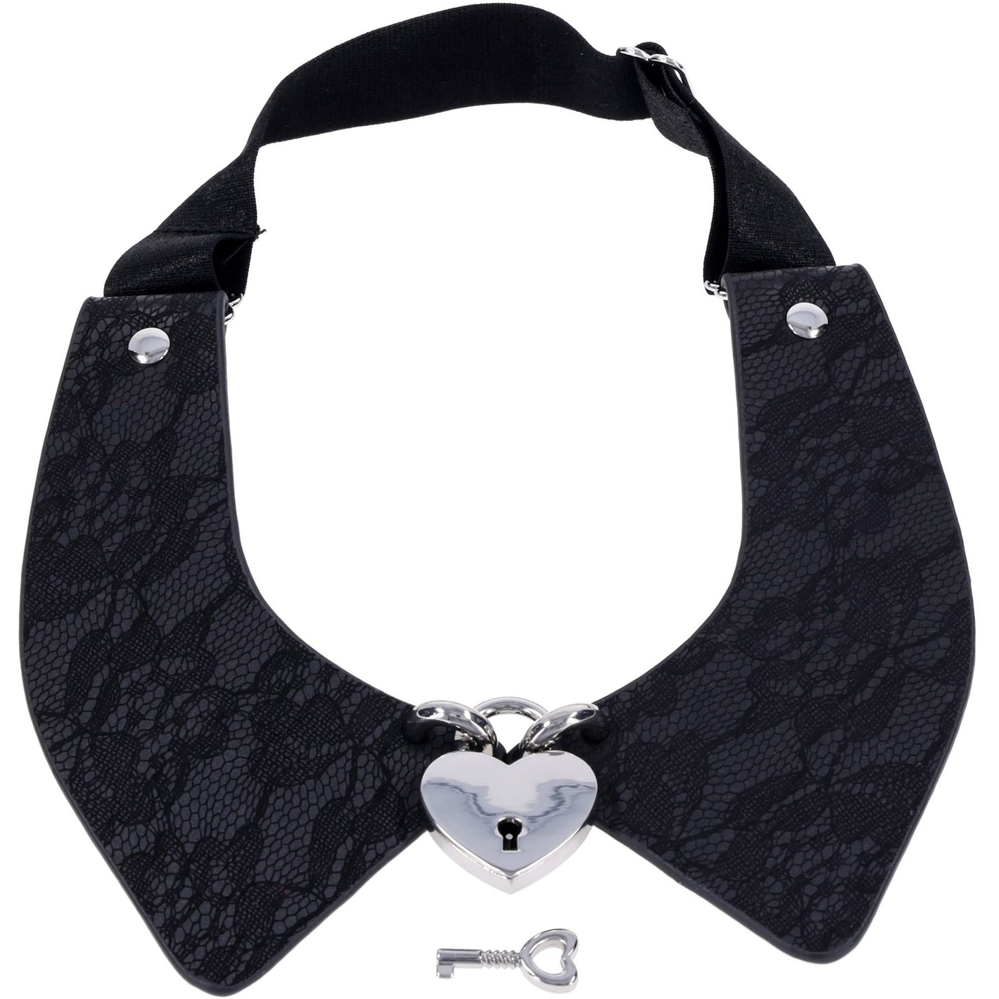Sex & Mischief Heartbound Lace Day Collar By Sportsheets