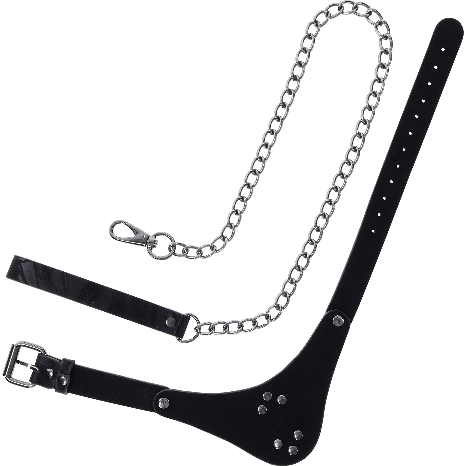 Velvet Noir Collar & Leash By Sportsheets