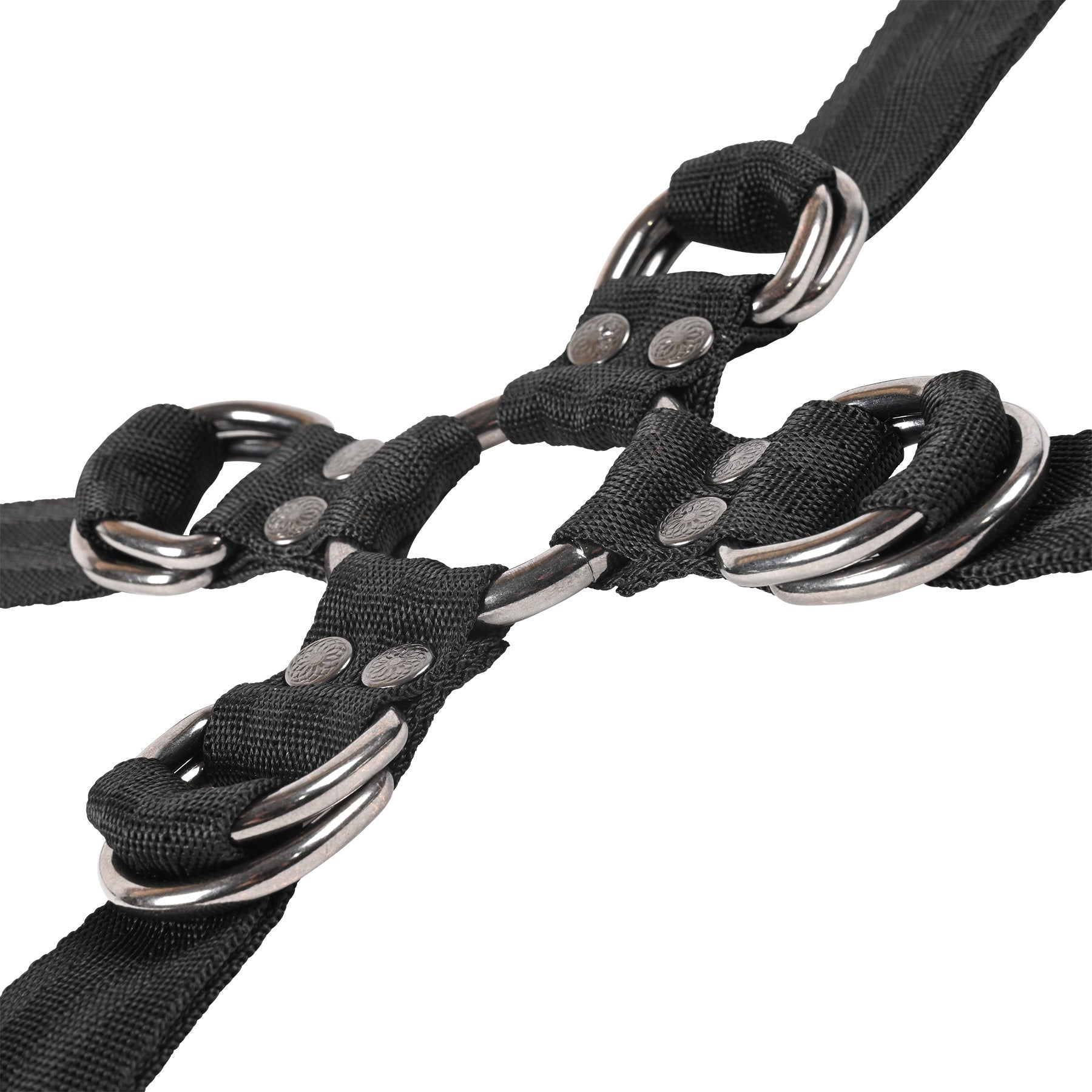 Velvet Noir Adjustable Hog Tie & Cuff Set By Sportsheets