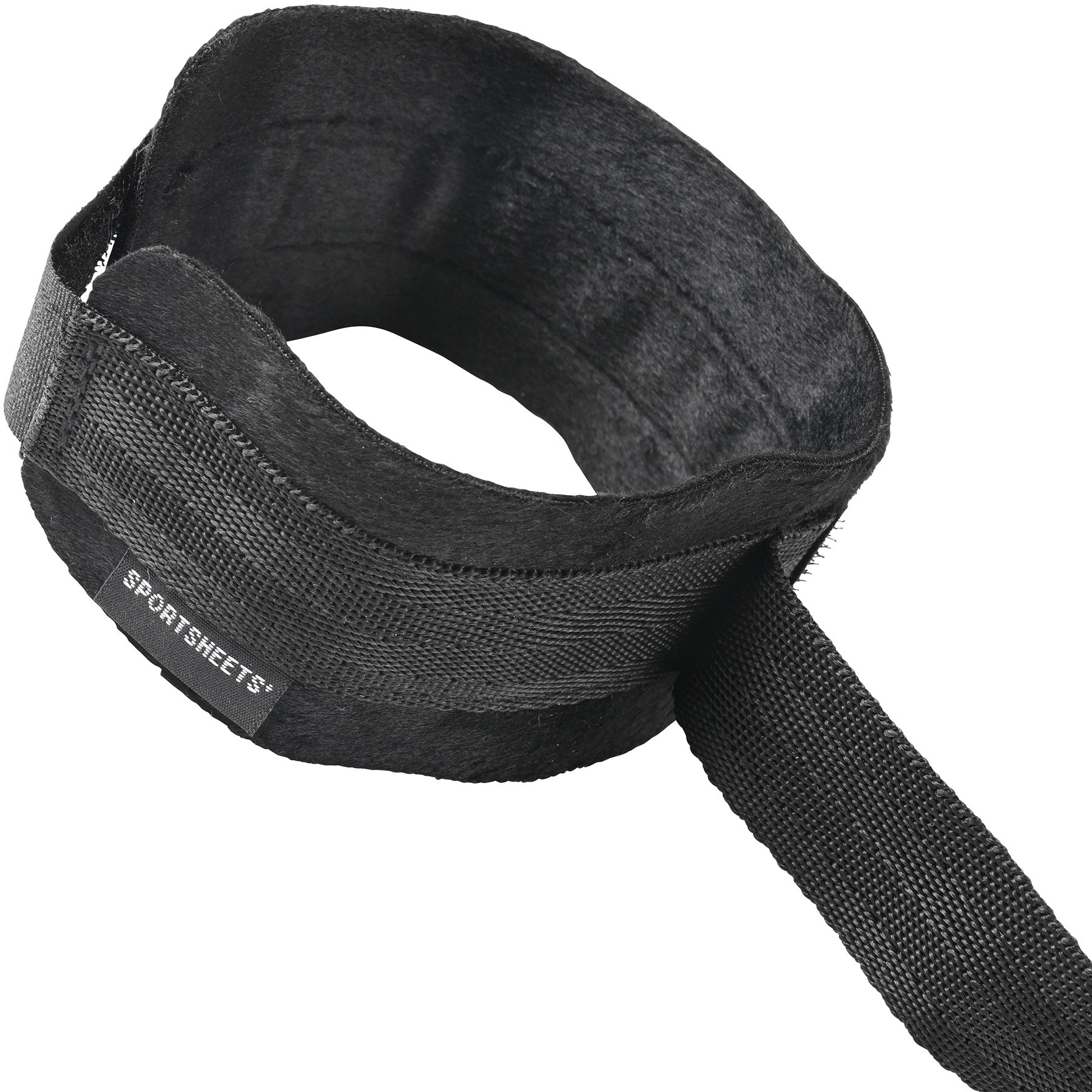 Velvet Noir Adjustable Hog Tie & Cuff Set By Sportsheets