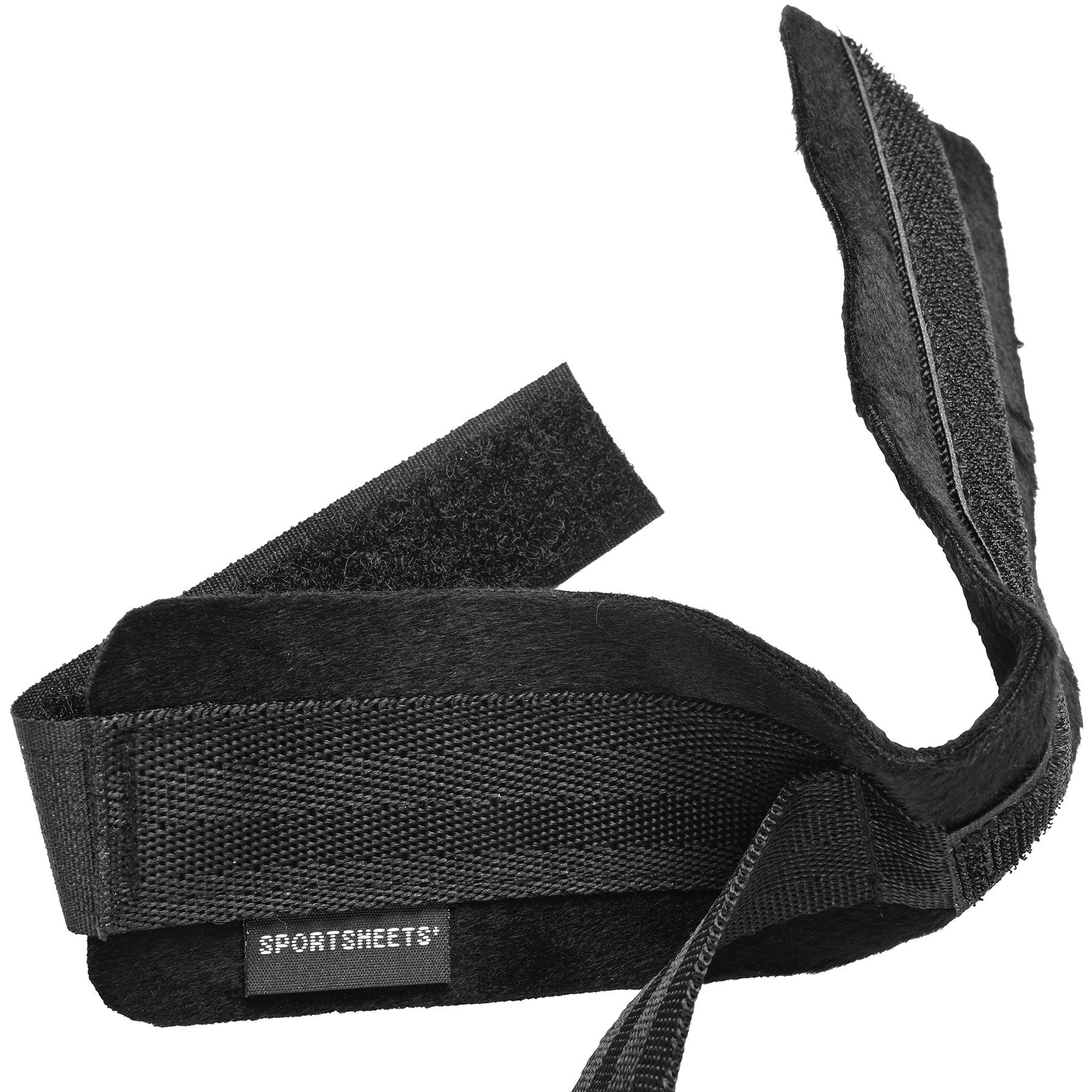 Velvet Noir Adjustable Hog Tie & Cuff Set By Sportsheets