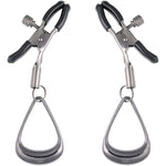Velvet Noir Tuggable Nipple Clamps By Sportsheets
