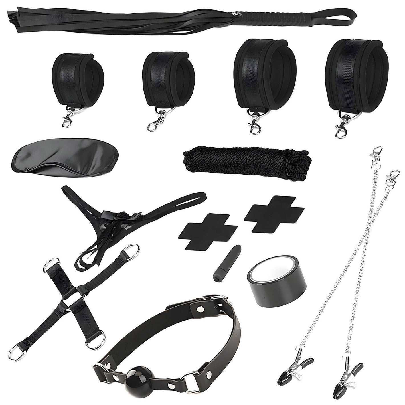 Bound You The Essentials Beginner's 12 Piece Bondage Kit By Liebe Seele