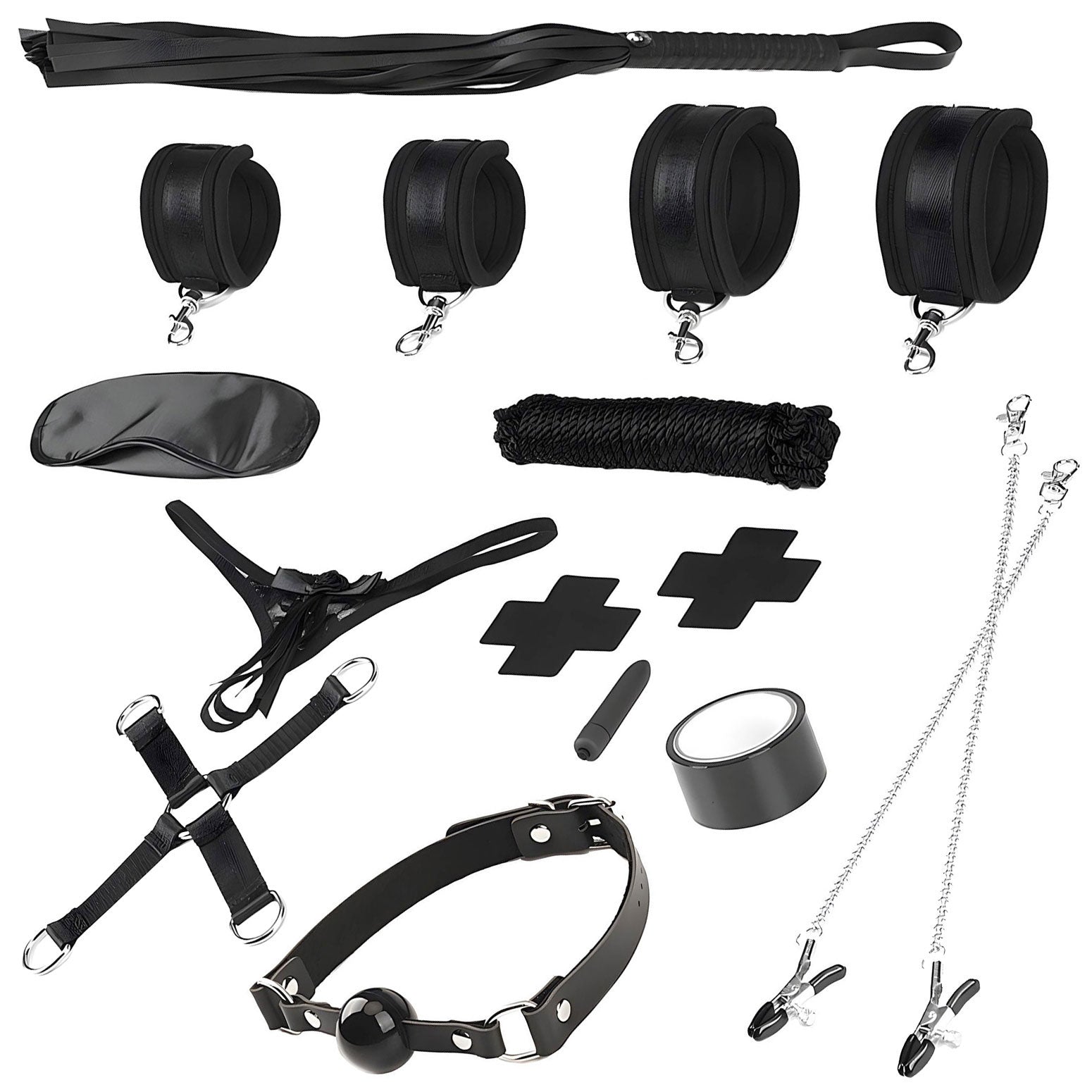 Bound You The Essentials Beginner's 12 Piece Bondage Kit By Liebe Seele