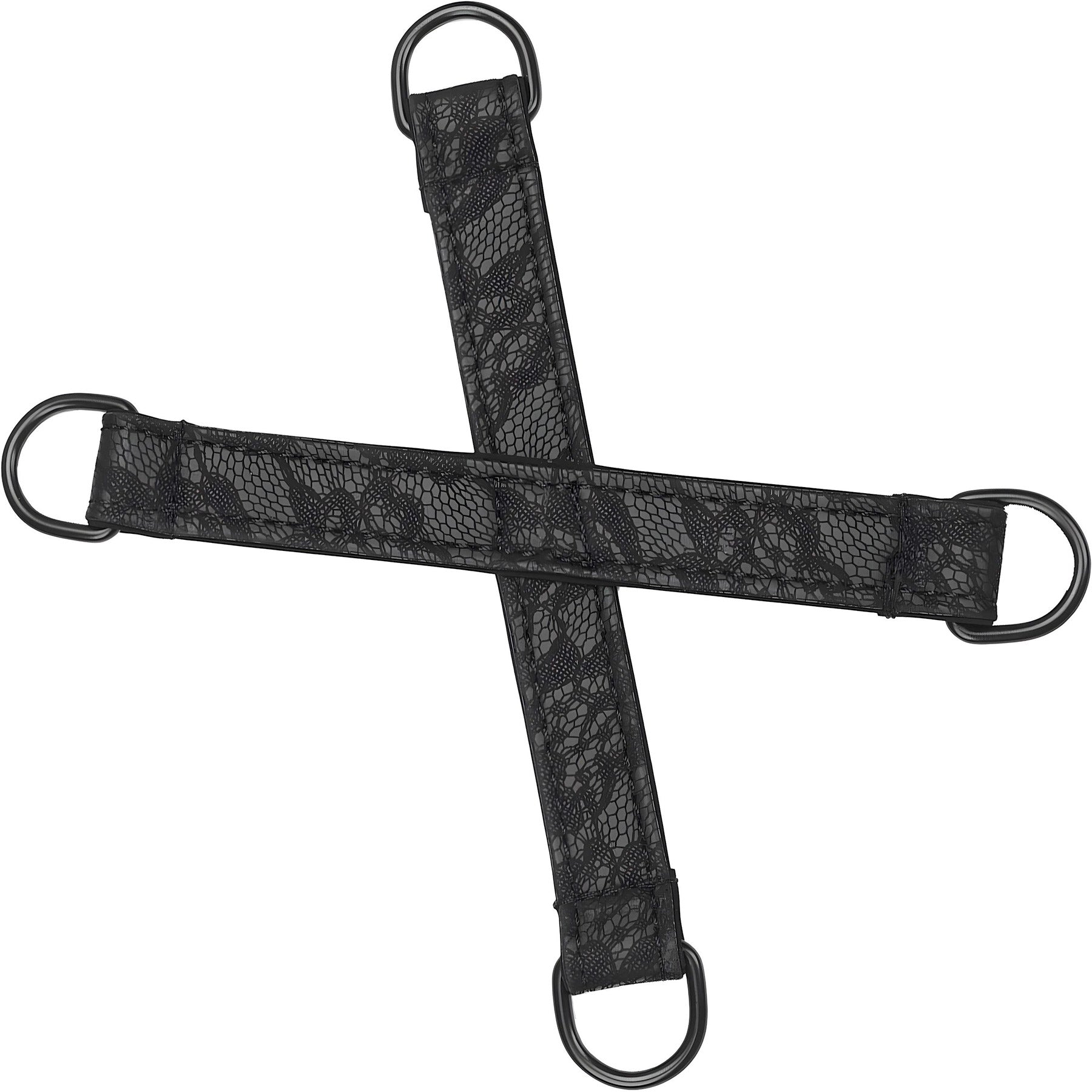 Bound You Black Lace & Neoprene Beginner's 11 Piece Bondage Kit By Liebe Seele