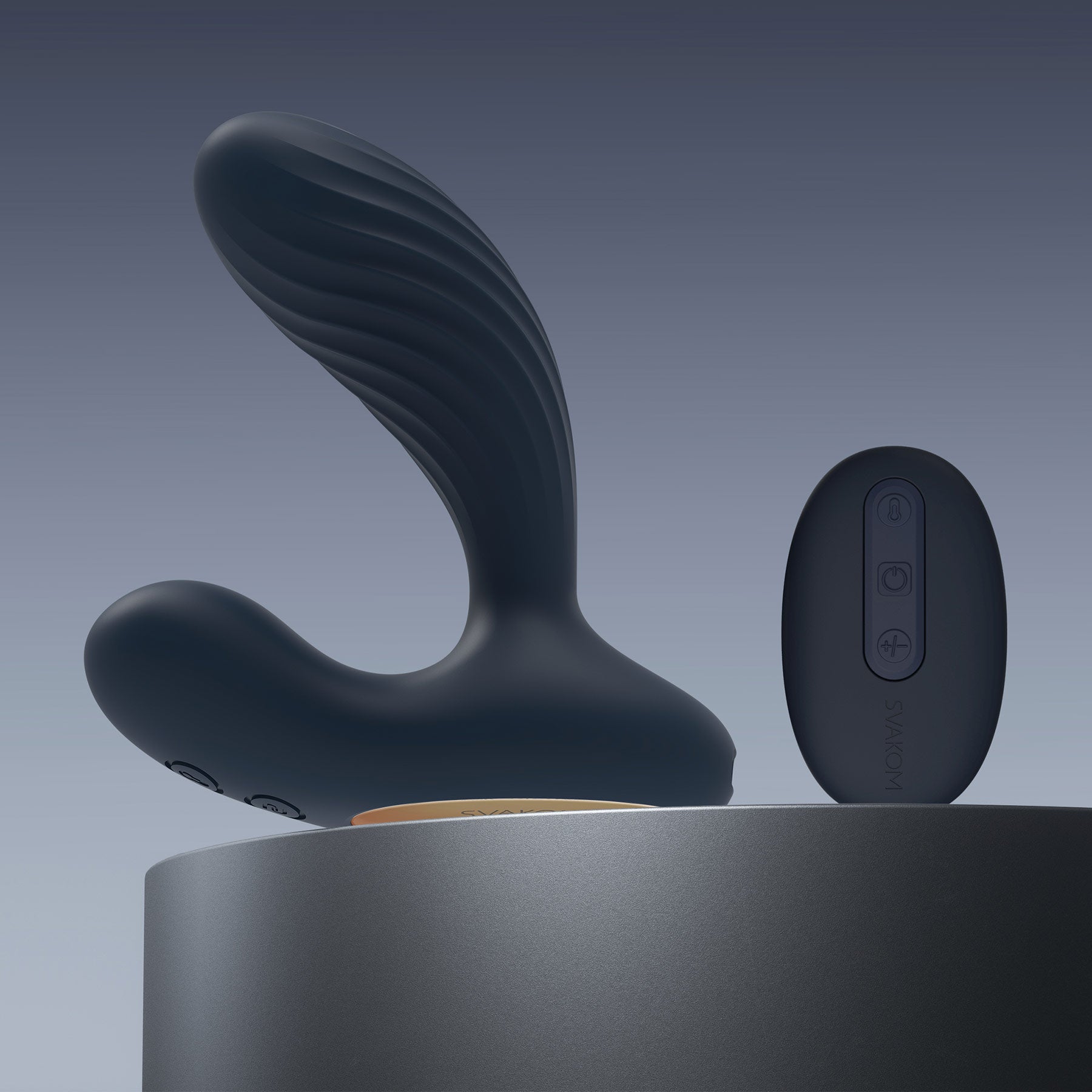 SVAKOM VICK NEO 2 Interactive Heating Silicone Prostate Vibrator With Remote