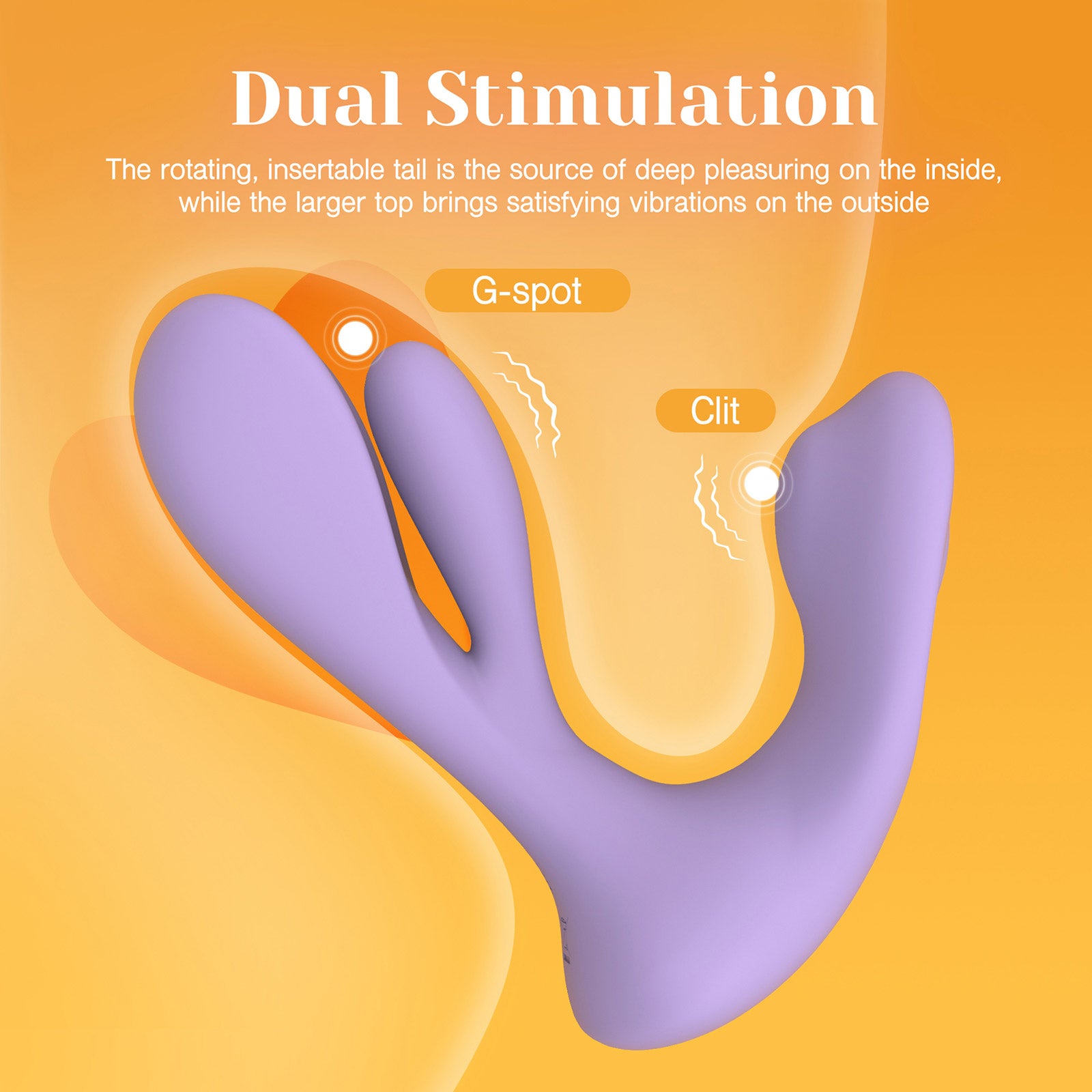 Tracy's Dog Swirlii Wearable Swing Dual Stimulation Rechargeable Waterproof Vibrator