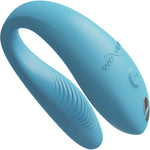 We-Vibe Sync Go App Enabled Waterproof Rechargeable Couples Vibrator - Turquoise