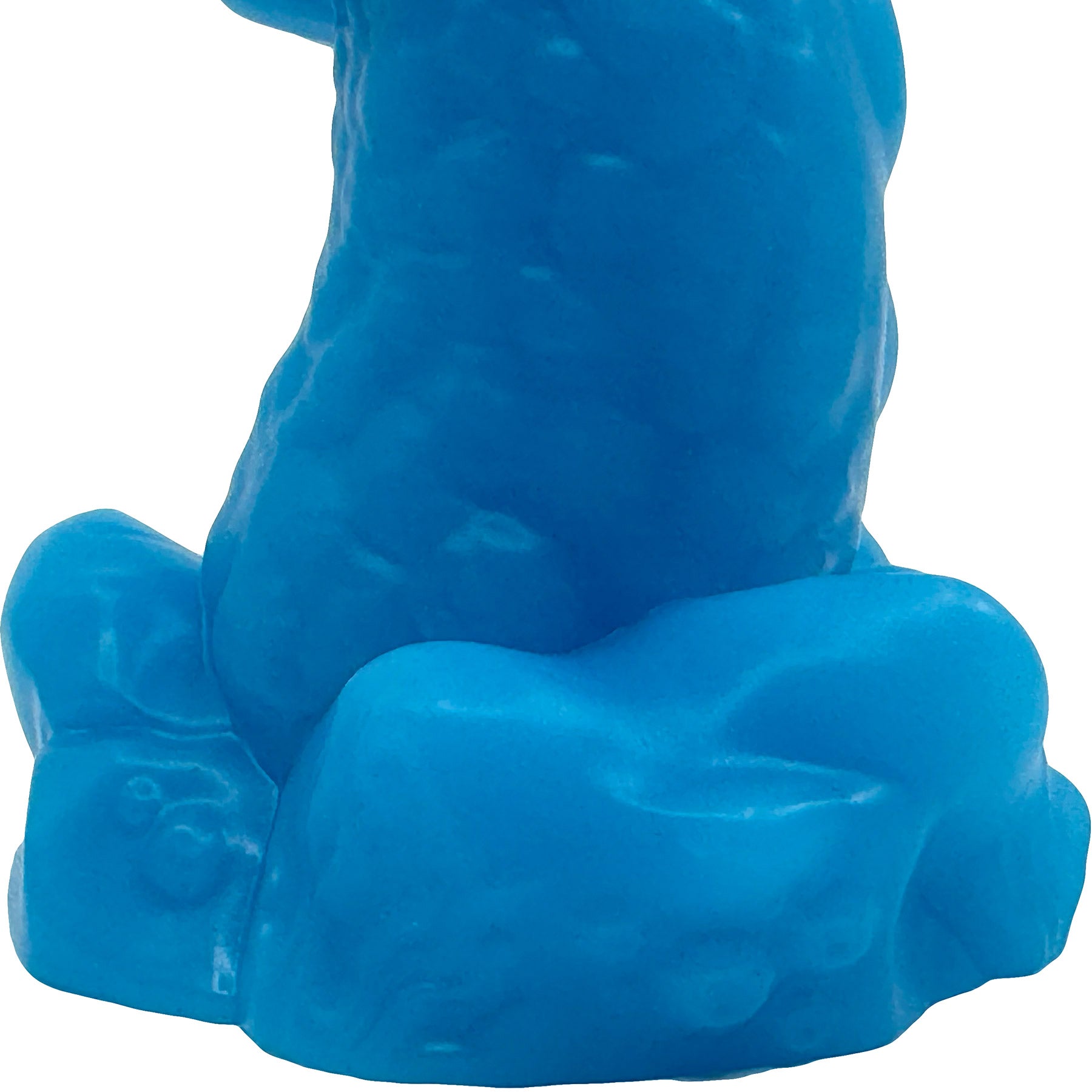 Uncover Creations Tentacle Knot II Glow In The Dark 8" Silicone Fantasy Dildo - Deep Dive Blue