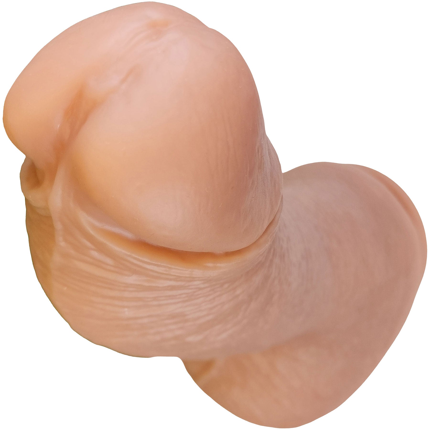 The Chemist 8.5 Inch Silicone Realistic Dual Density Dildo With Balls & Suction Cup Base By Fukena