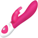 The Come Hither Silicone Rabbit Vibrator by The Rabbit Company - Pink