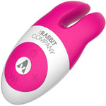 The Lay On Silicone Rabbit Vibrator by The Rabbit Company - Pink
