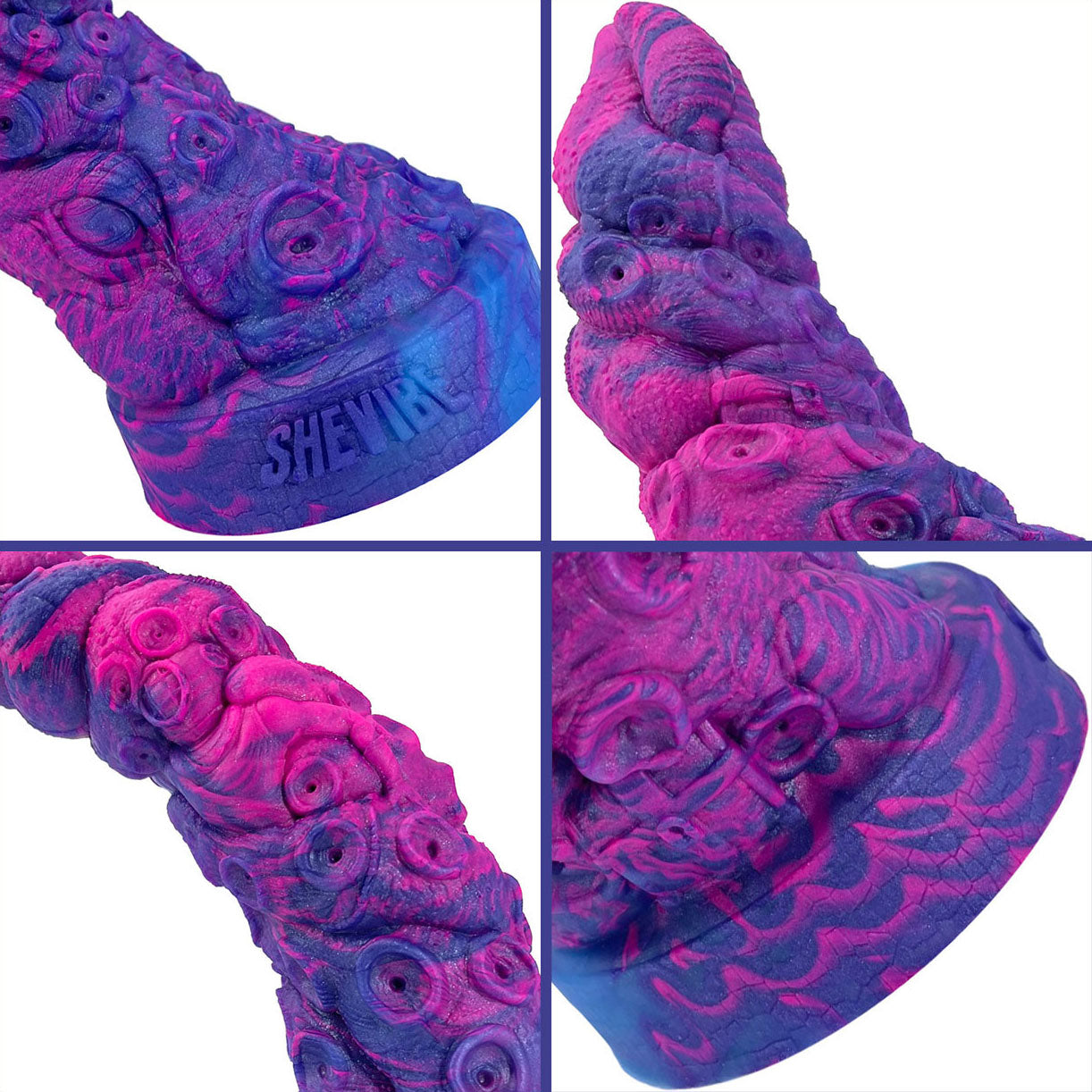 The Kraken's Revenge 7.5" Silicone Fantasy G-Spot Dildo By Uberrime - Triton's Voyage