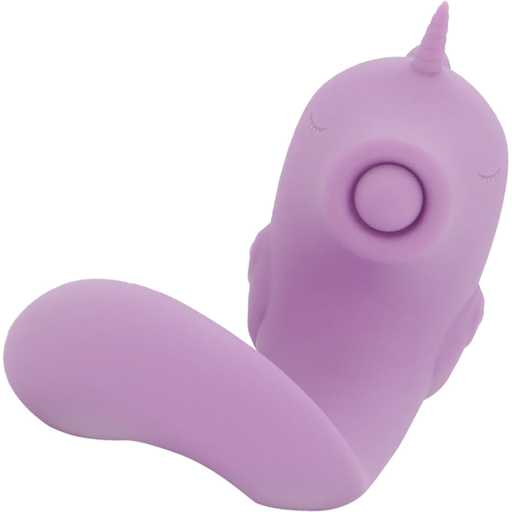 Unihorn C-Horse Marina Lilac Massaging Silicone Clitoral Vibrator