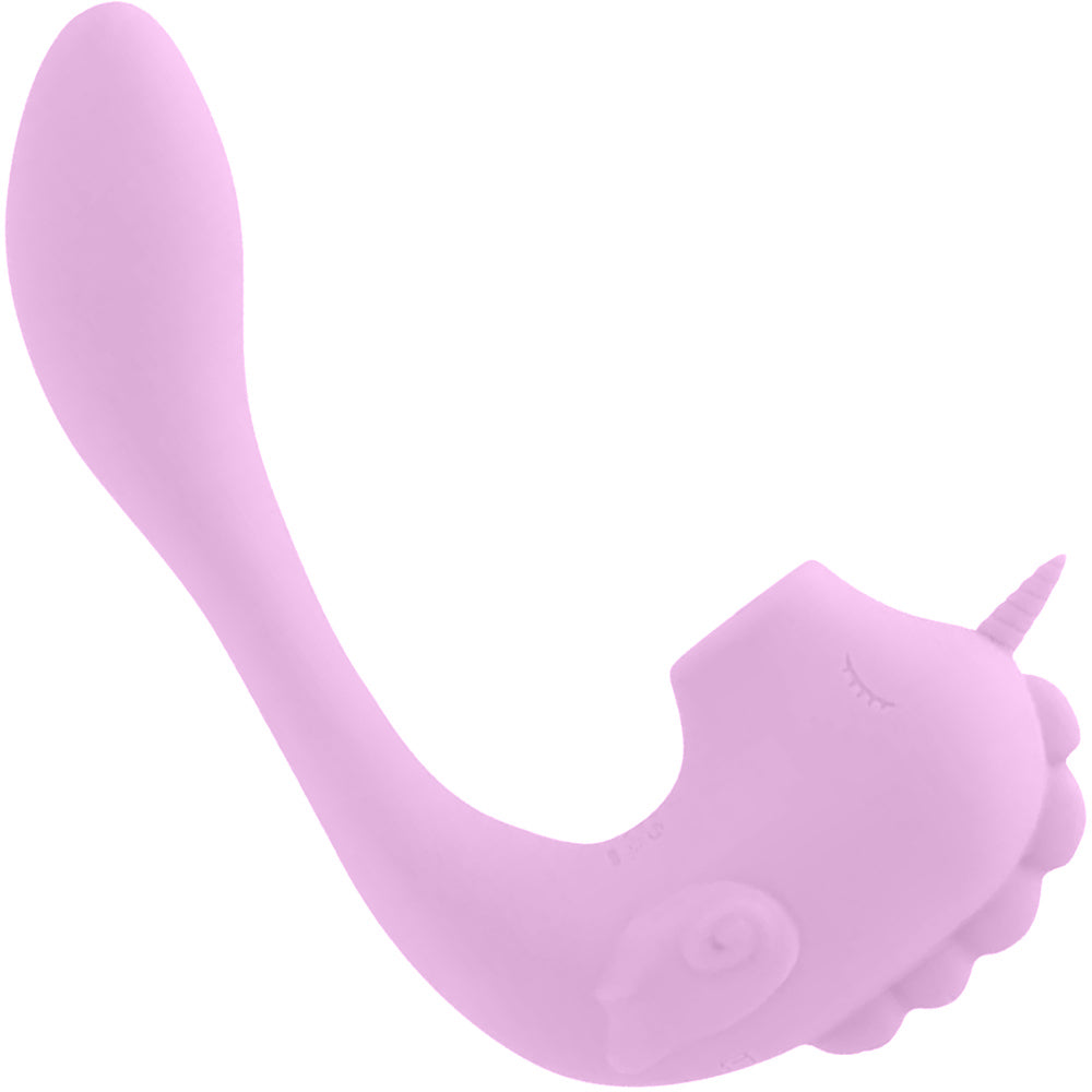 Unihorn C-Horse Marina Lilac Massaging Silicone Clitoral Vibrator