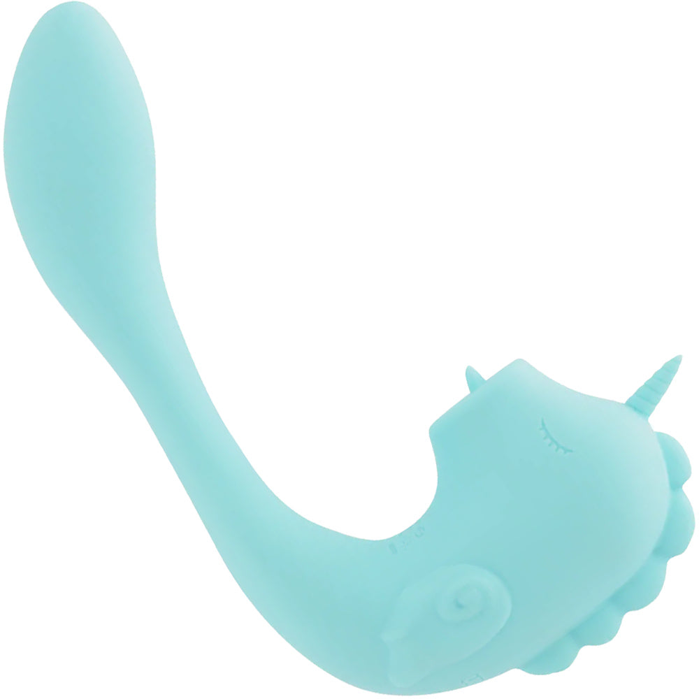 Unihorn C-Horse Ocean Peak Licking Silicone Clitoral Vibrator