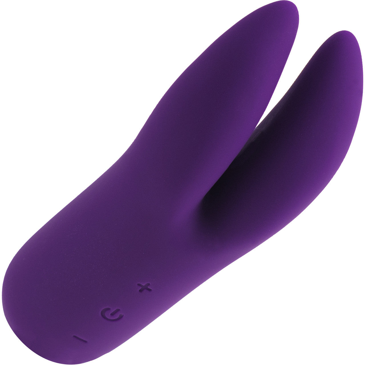 Kitti Rechargeable Silicone Dual Vibe By VeDO - Deep Purple