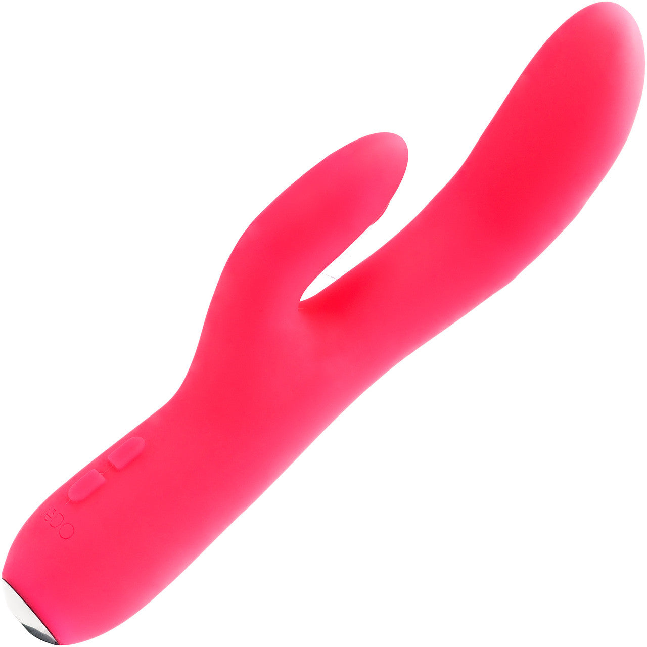 ROCKIE 12 Function Rechargeable Silicone Rabbit Style Vibrator By VeDO - Pink