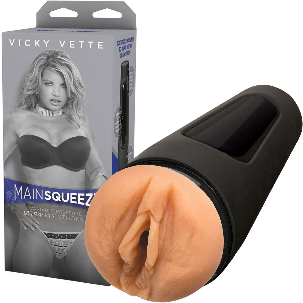 Main Squeeze Vicky Vette Pussy - Penis Masturbator by Doc Johnson Main Squeeze Vicky Vette Pussy - Penis Masturbator by Doc Johnson