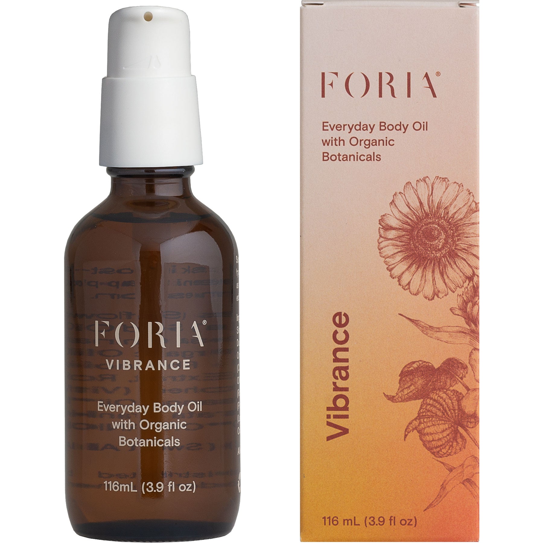 Foria Everyday Body Oil with Organic Botanicals 3.9 fl oz
