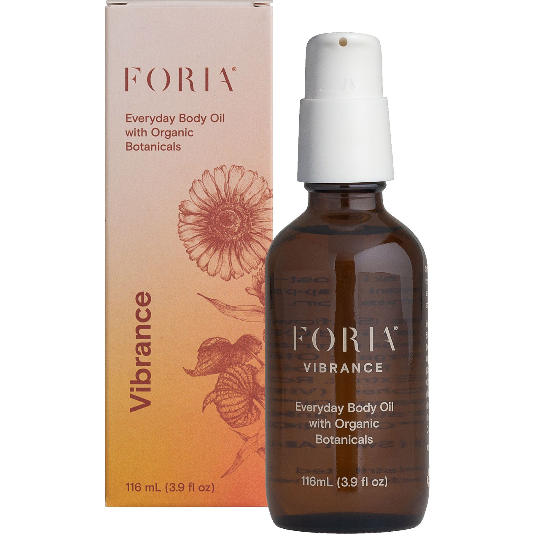 Foria Everyday Body Oil with Organic Botanicals 3.9 fl oz