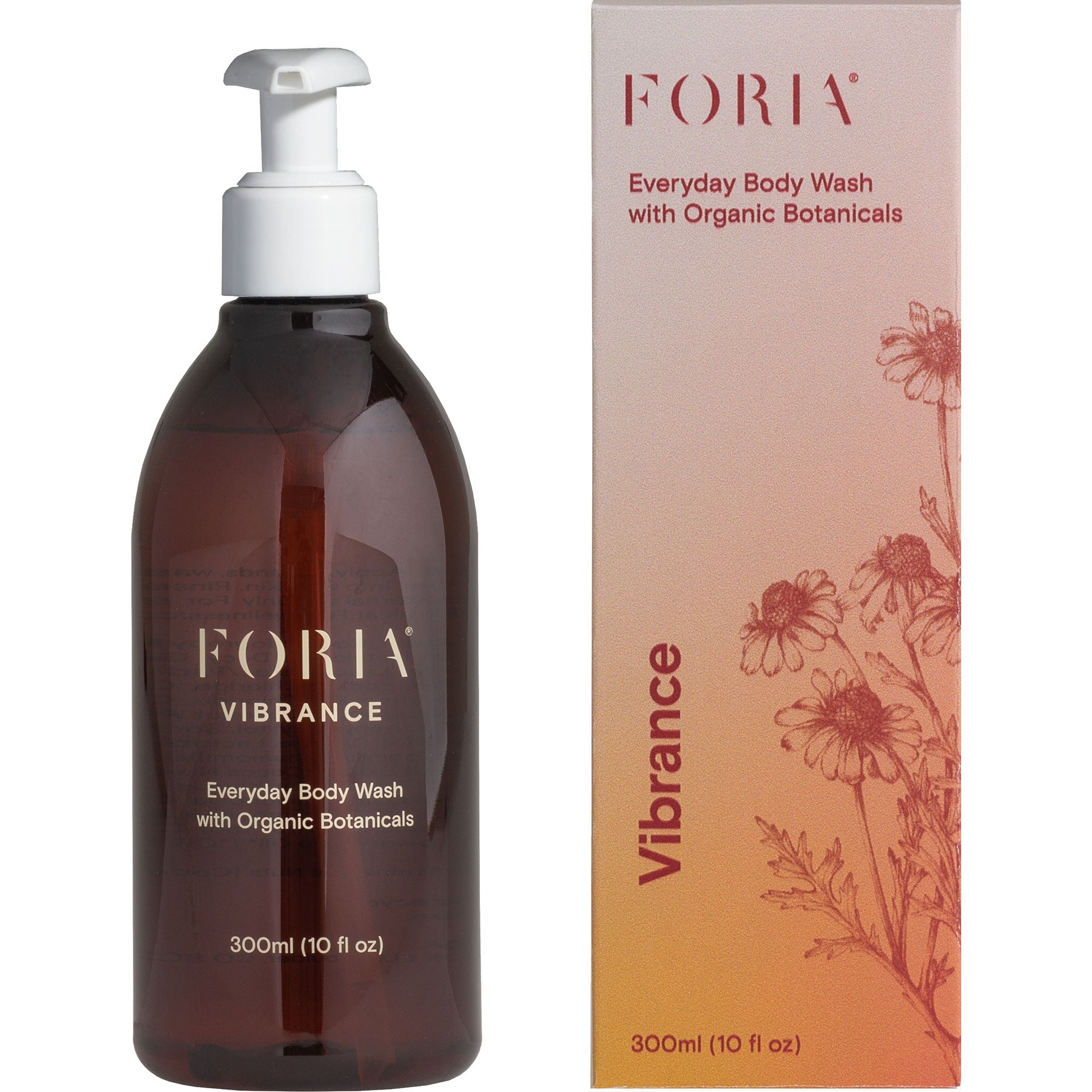 Foria Everyday Body Wash with Organic Botanicals 10 fl oz