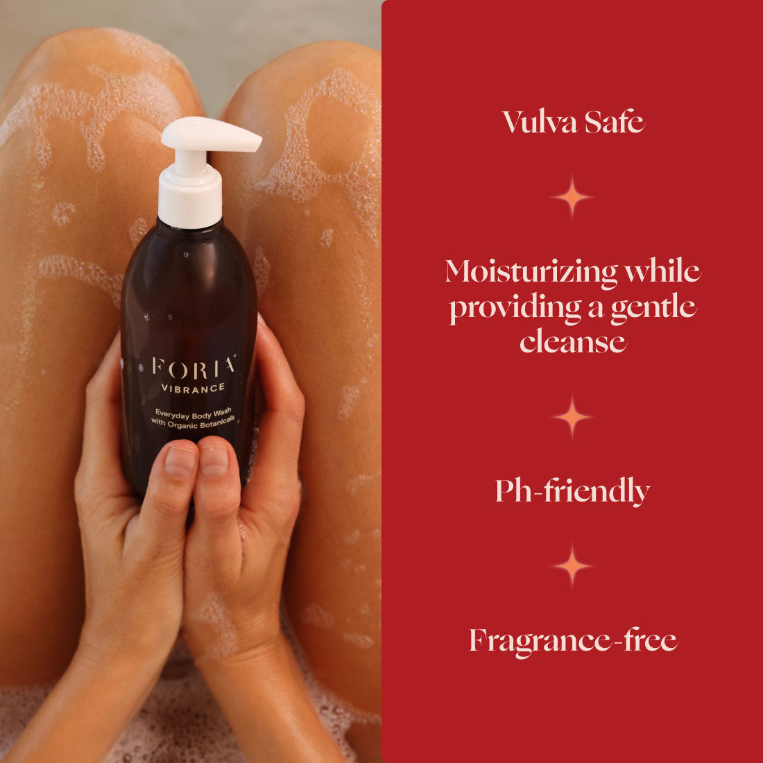 Foria Everyday Body Wash with Organic Botanicals 10 fl oz