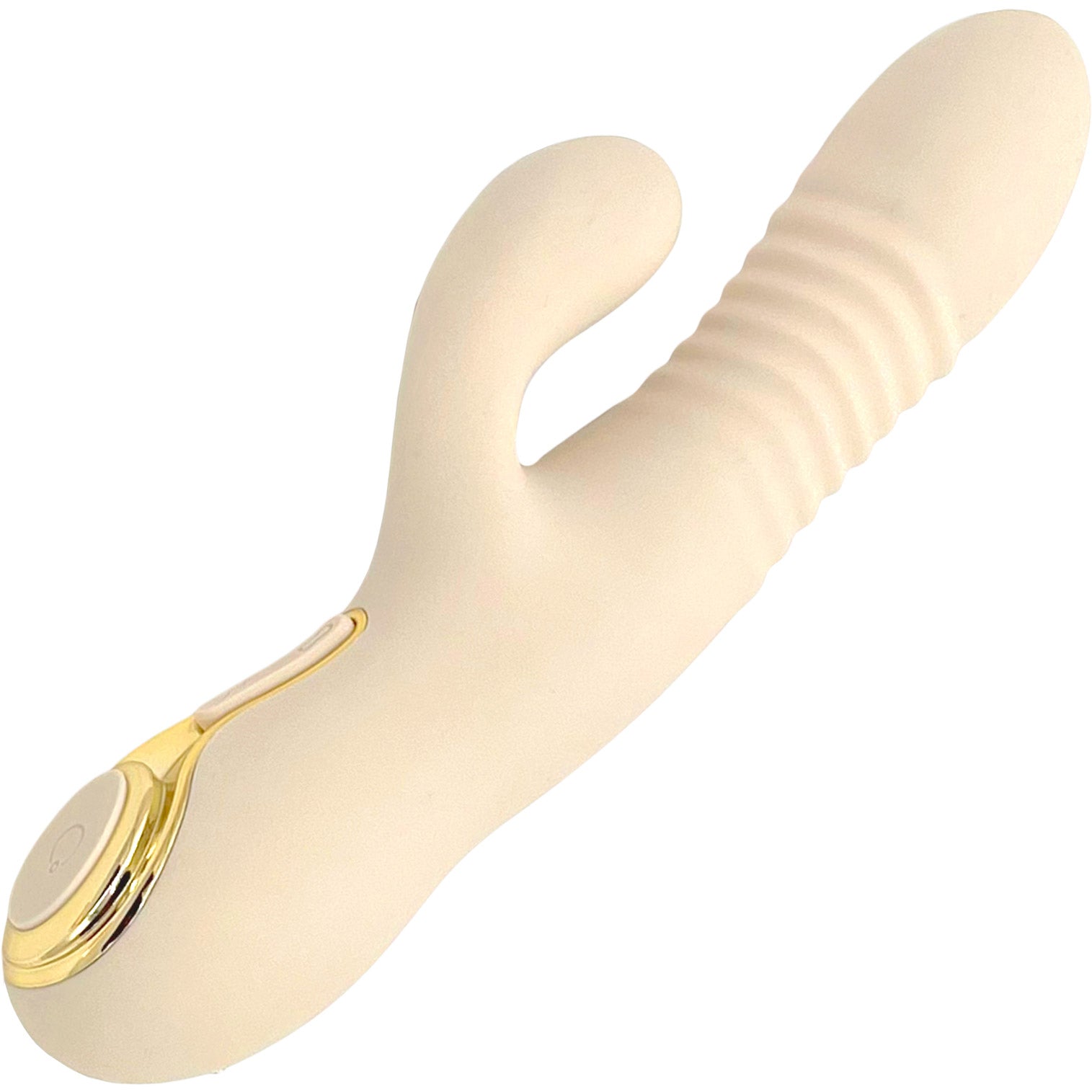 Velvet Thruster VC100 Rabbit Thrusting Dual Stimulation Silicone Vibrator
