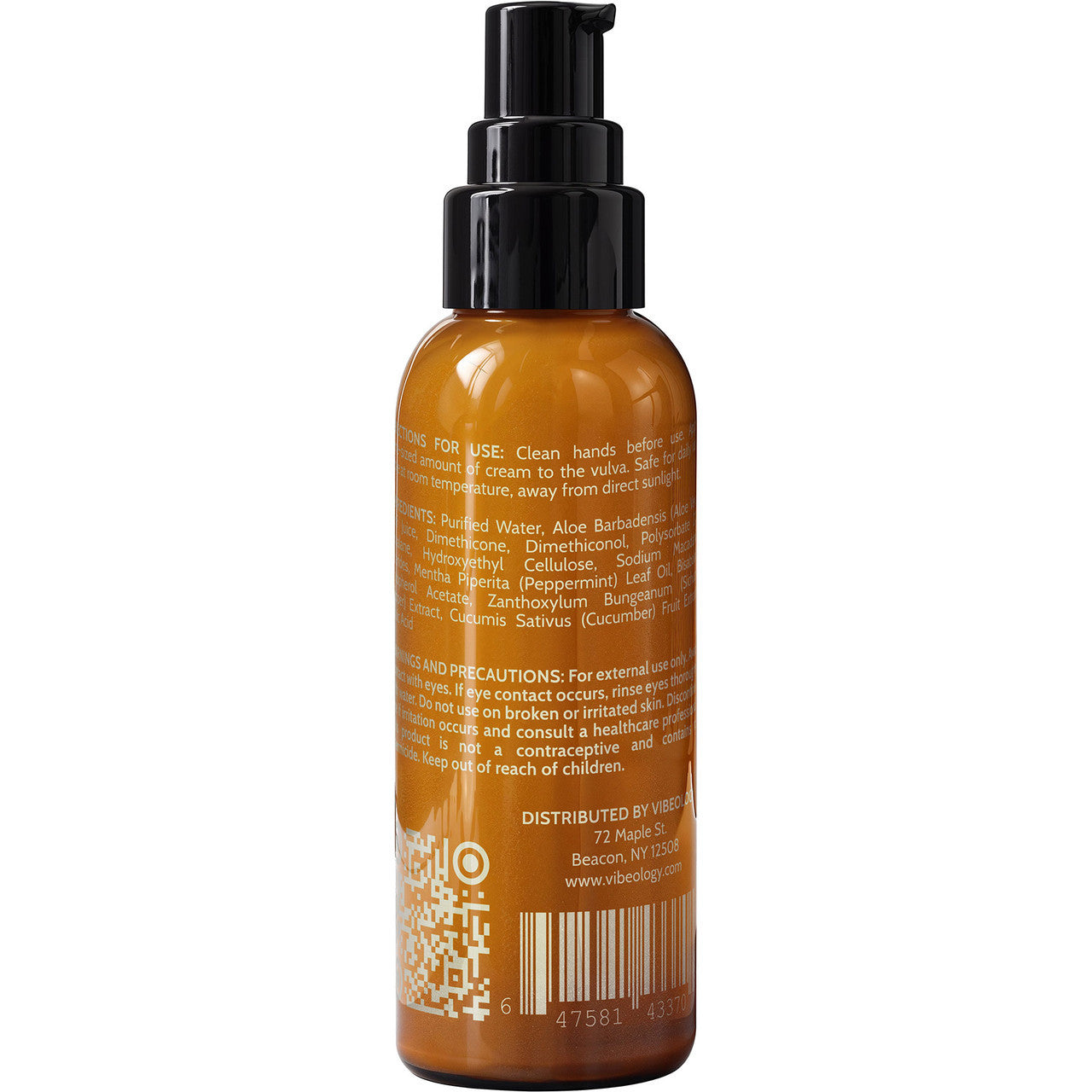 Perfect Pairings - 8 oz Pure Organic Lubricant & 1 oz Pulse Clitoral Stimulation Cream By Vibeology