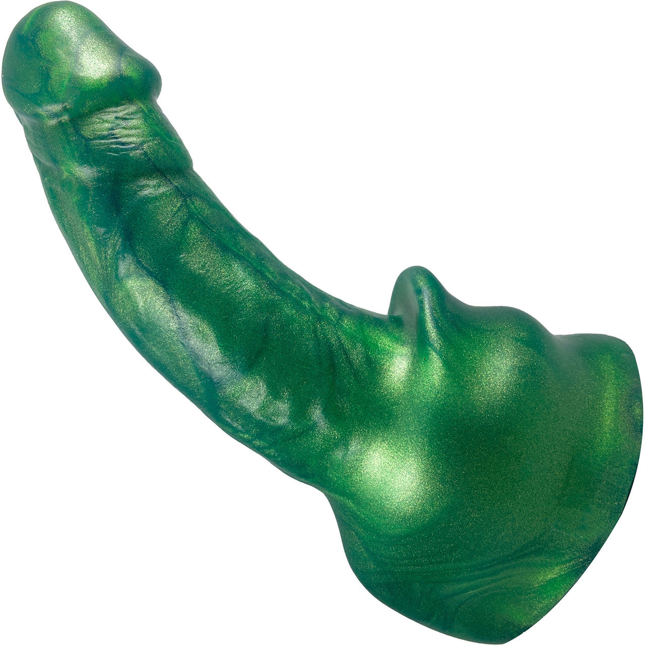 Wanderer Magic Wand Silicone Dildo Attachment By Vixen - Emerald Green