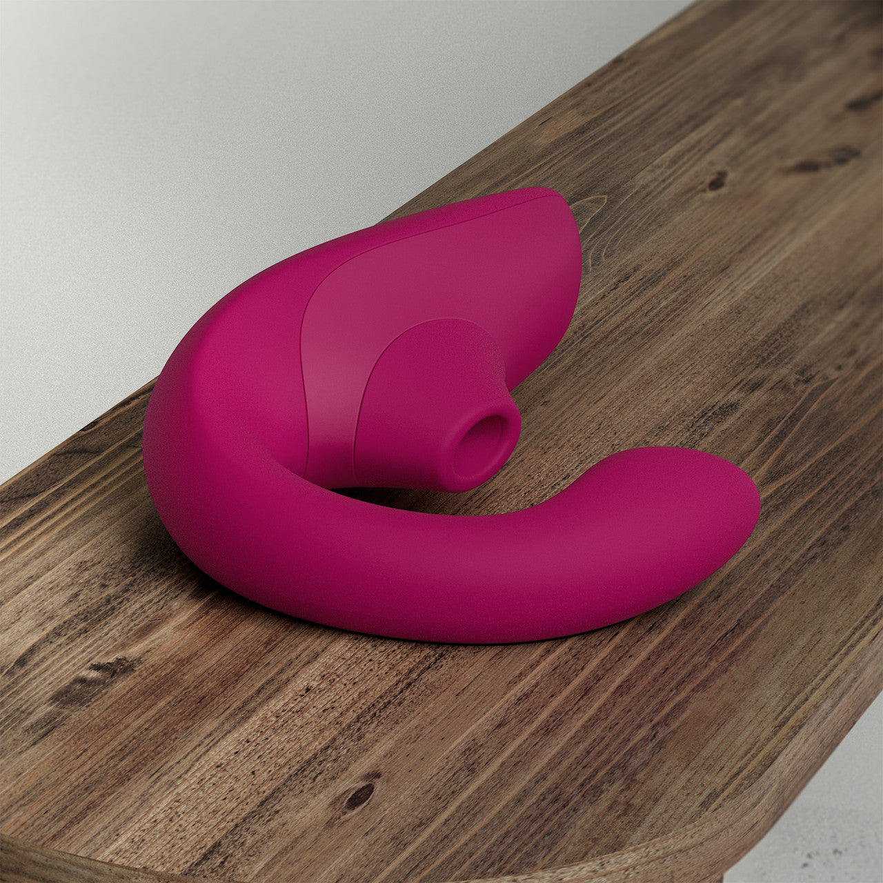 Womanizer Blend Dual Stimulation Vibrator Featuring Pleasure Air Technology - Vibrant Pink
