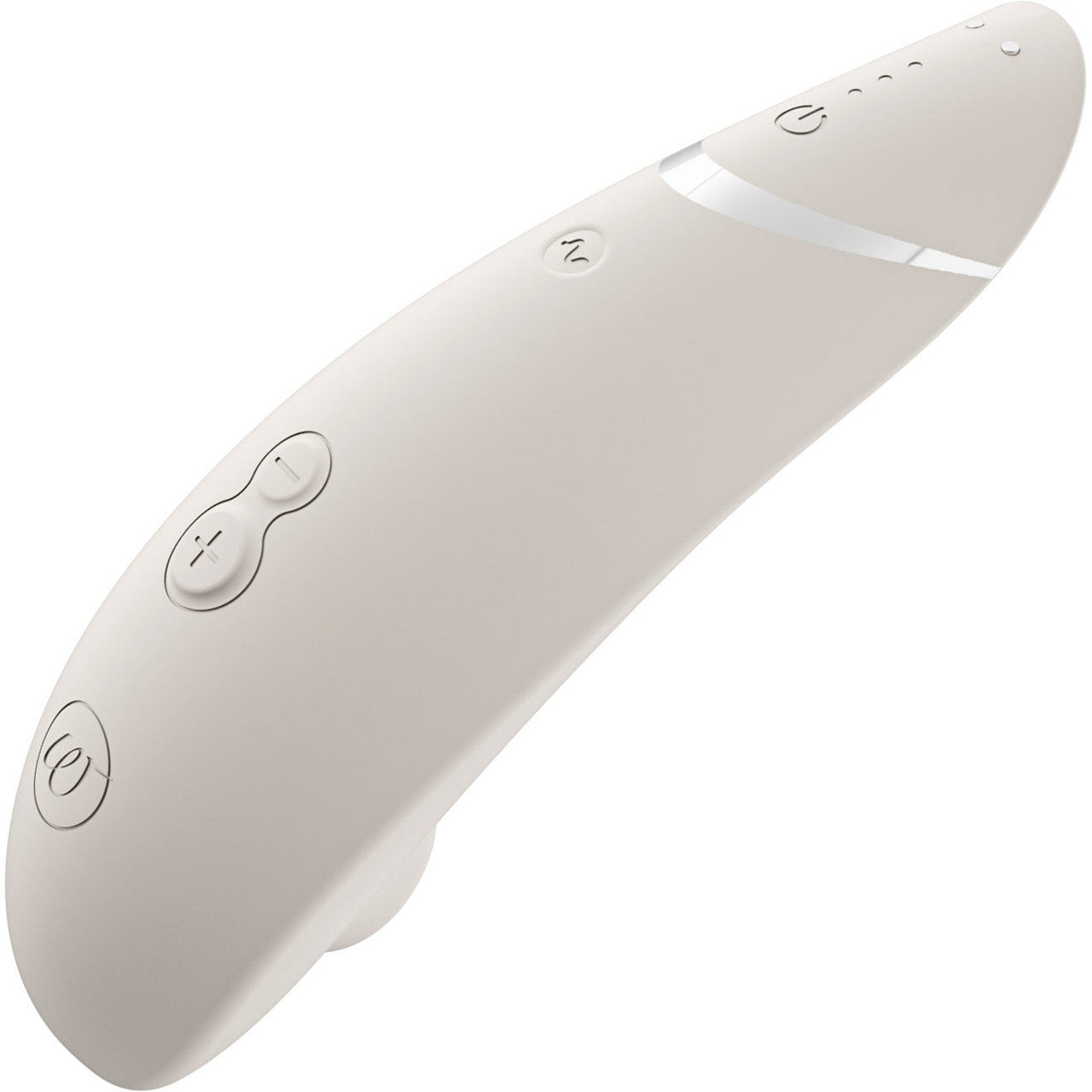 Womanizer Premium 2 Pleasure Air Clitoral Stimulator - Warm Grey
