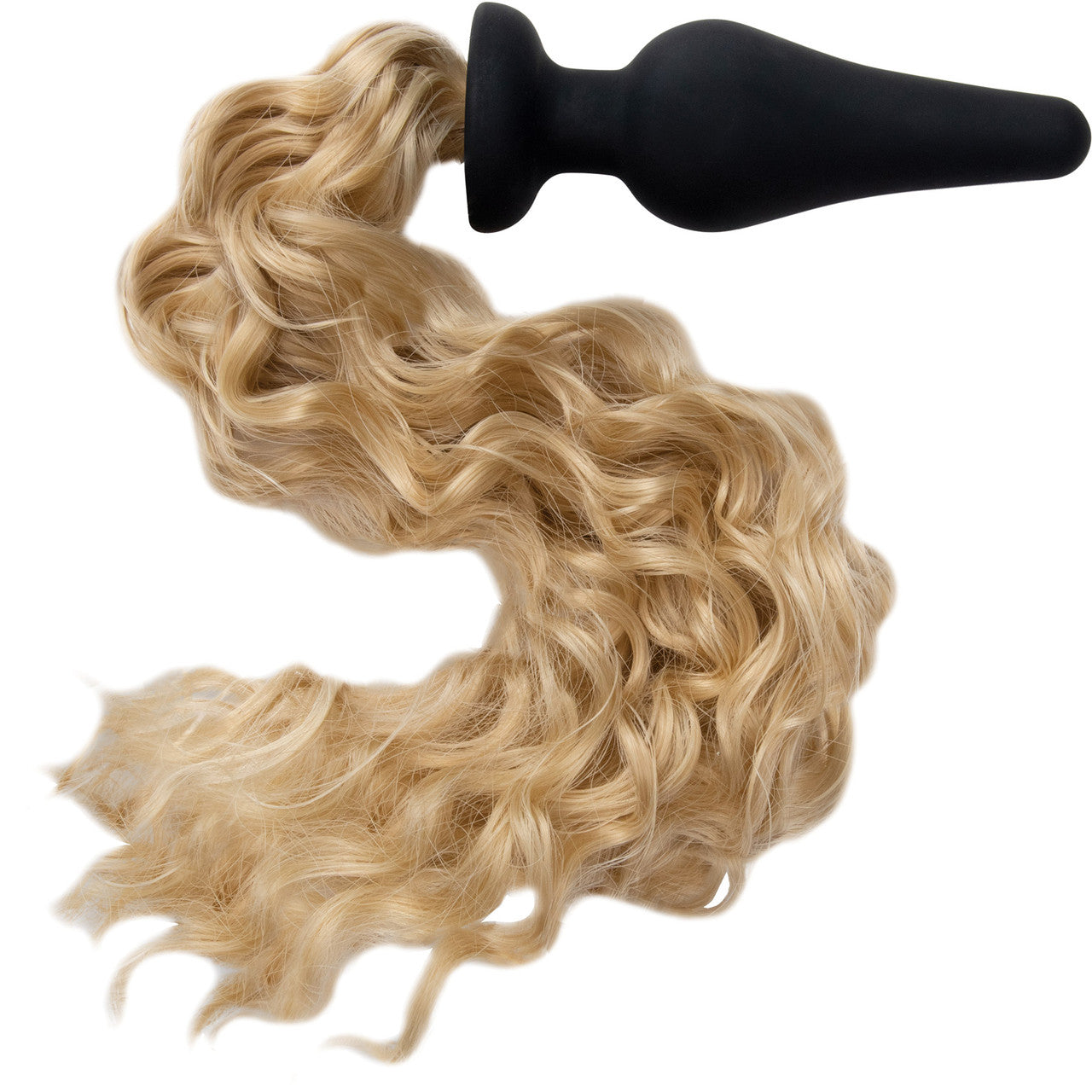 Whipsmart Furry Tales 4" Silicone Pony Tail Butt Plug - Blonde Whipsmart Furry Tales 4" Silicone Pony Tail Butt Plug - Blonde