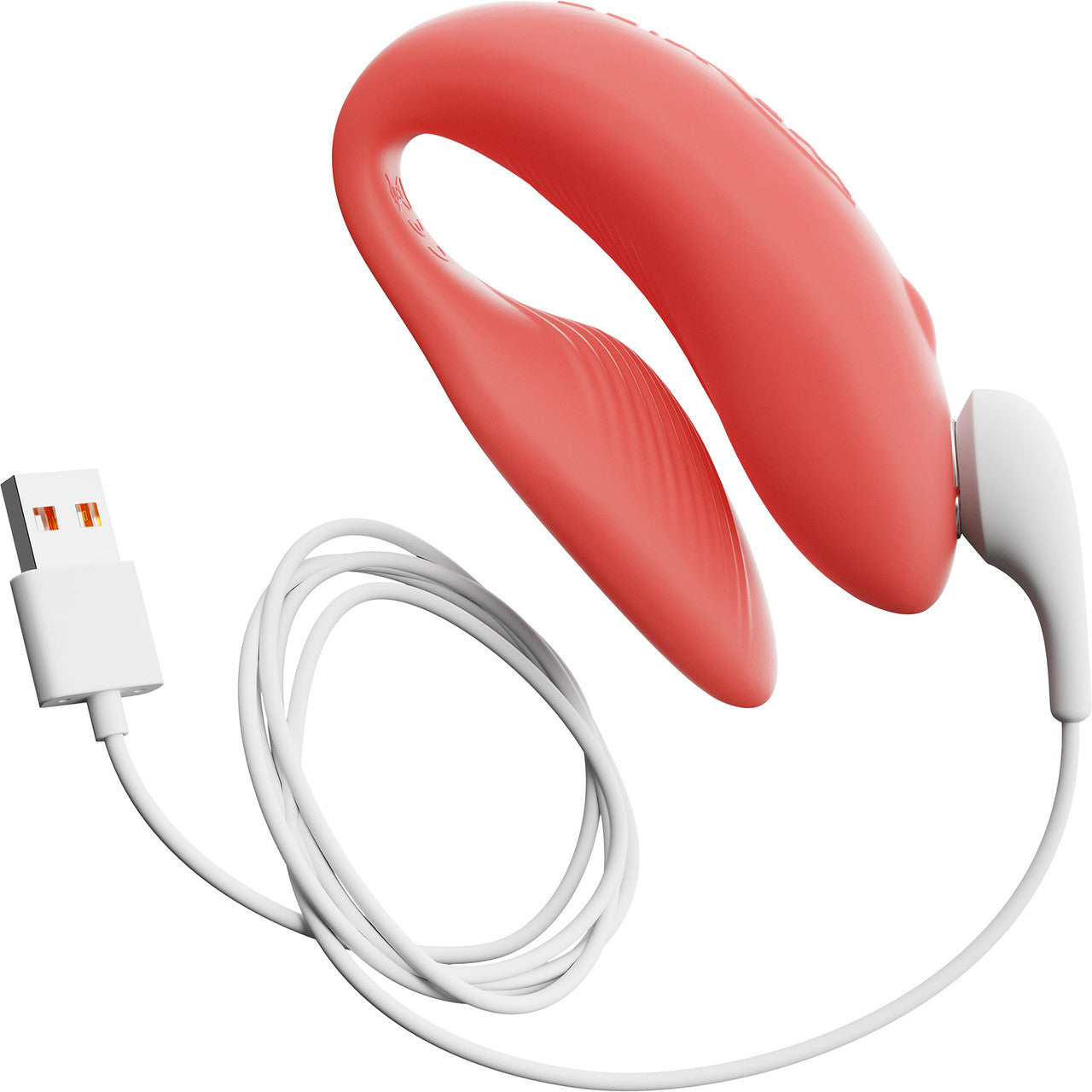 We-Vibe Chorus Remote & App Controlled Couples Vibrator - Crave Coral