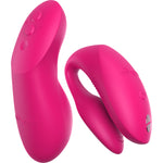 We-Vibe Chorus Pro Premium Remote & App Controlled Couples Vibrator - Electric Pink