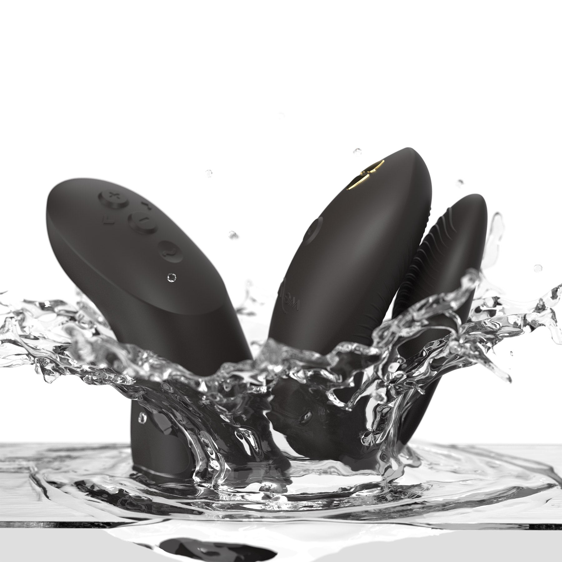 We-Vibe Chorus Pro Premium Remote & App Controlled Couples Vibrator - Satin Black