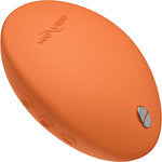 Temp By We-Vibe Heating & Cooling Rechargeable Silicone Lay-On Vibrator - Tangerine