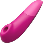 Womanizer Enhance Pleasure Air Clitoral Stimulator With Vibration - Vibrant Pink