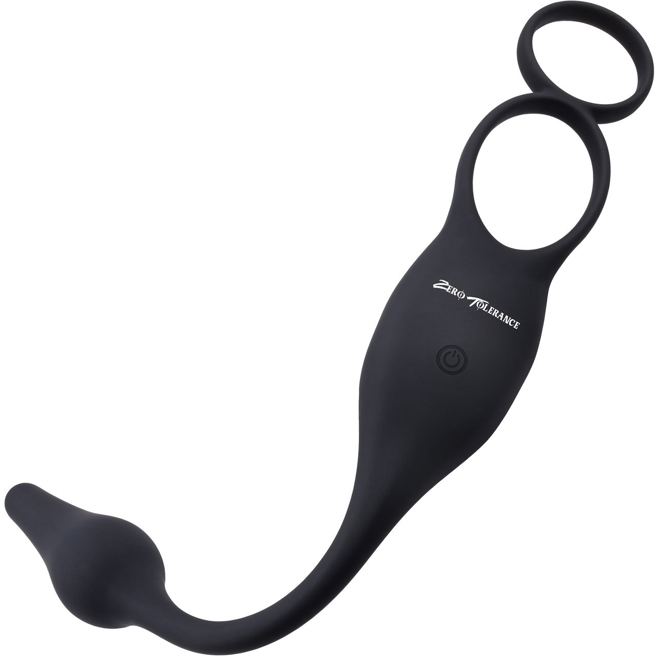 Zero Tolerance Plug & Tug Silicone Vibrating Anal Plug & Perineum Mass Zero Tolerance Plug & Tug Silicone Vibrating Anal Plug & Perineum Mass